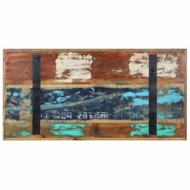 vidaXL Τραπεζαρία 120x60x76cm από Μασίφ Ανακυκλωμένο Ξύλο 1 τεμ.