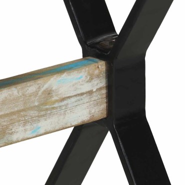 vidaXL Τραπεζαρία 120x60x76cm από Μασίφ Ανακυκλωμένο Ξύλο 1 τεμ.