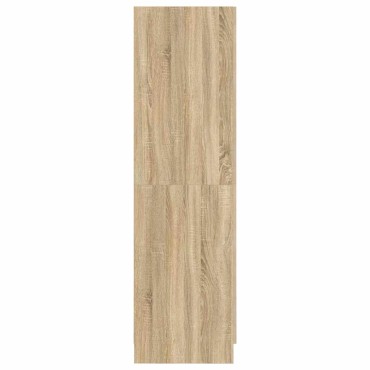 vidaXL Ντουλάπα Sonoma Δρυς 82,5x51,5x180cm από Επεξ. Ξύλο 1 τεμ.