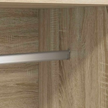 vidaXL Ντουλάπα Sonoma Δρυς 82,5x51,5x180cm από Επεξ. Ξύλο 1 τεμ.