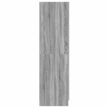 vidaXL Ντουλάπα Γκρι Sonoma 82,5x51,5x180cm από Επεξεργασμένο Ξύλο 1 τεμ.