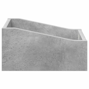 vidaXL Κουτί LP Γκρι Σκυροδέματος 23 x 33 x 16 εκ. Επεξεργασμένο Ξύλο