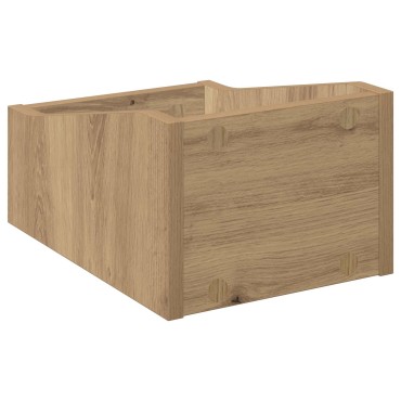 vidaXL Κουτί LP 2 τμχ. Artisan Δρυς 23 x 33 x 16 εκ.