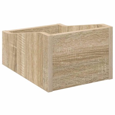 vidaXL Κουτί LP Sonoma Δρυς 23 x 33 x 16 εκ. Επεξεργασμένο Ξύλο