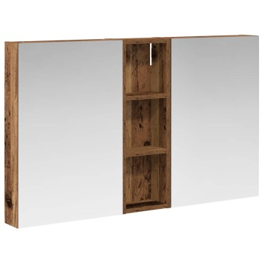 vidaXL Σετ Ντουλαπιών Μπάνιου 3 τεμ. 100x10,5x60,5 εκ