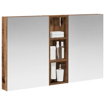 vidaXL Σετ Ντουλαπιών Μπάνιου 3 τεμ. 100x10,5x60,5 εκ