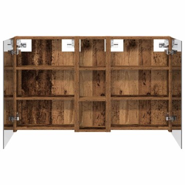 vidaXL Σετ Ντουλαπιών Μπάνιου 3 τεμ. 100x10,5x60,5 εκ