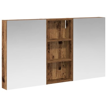 vidaXL Σετ Ντουλαπιών Μπάνιου 3 τεμ. 110x10,5x60,5 εκ