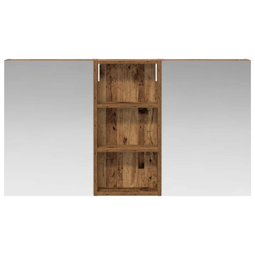 vidaXL Σετ Ντουλαπιών Μπάνιου 3 τεμ. 110x10,5x60,5 εκ
