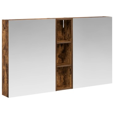 vidaXL Σετ Ντουλαπιών Μπάνιου 3 τεμ. 120x14,5x70 εκ