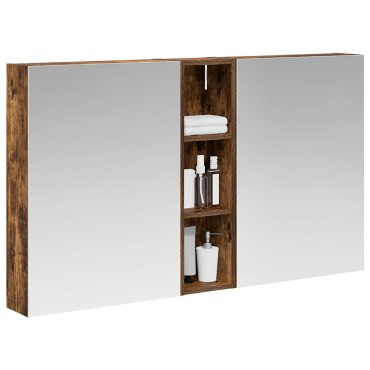 vidaXL Σετ Ντουλαπιών Μπάνιου 3 τεμ. 120x14,5x70 εκ