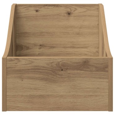 vidaXL Κουτί LP 2 τμχ. Artisan Δρυς 37 x 33 x 32 εκ.