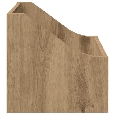 vidaXL Κουτί LP 2 τμχ. Artisan Δρυς 37 x 33 x 32 εκ.