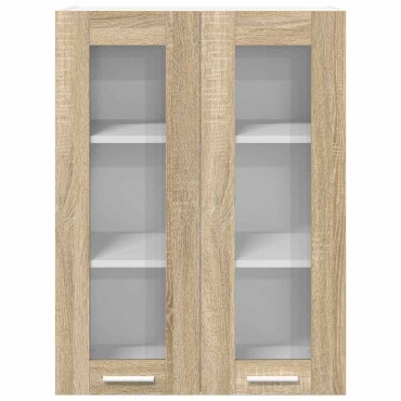 vidaXL Κρεμαστό ντουλάπι Δρύς Sonoma 60x31x80cm
