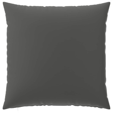 vidaXL Κάλυμμα Μαξιλαριού 2 pcs HEERLEN Ανθρακί 80 x 80 cm Πολυεστέρας