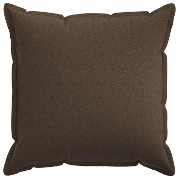 vidaXL Κάλυμμα Μαξιλαριού 6 pcs HOUTEN Taupe 80 x 80 cm Ψεύτικο Λινό