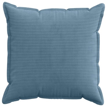 vidaXL Κάλυμμα Μαξιλαριού 2 τμχ. HOUTEN Μπλε 80 x 80 cm κορντουρόι