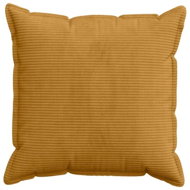 vidaXL Κάλυμμα Μαξιλαριού 2 τμχ. HOUTEN Κίτρινο 80 x 80 cm κορντουρόι