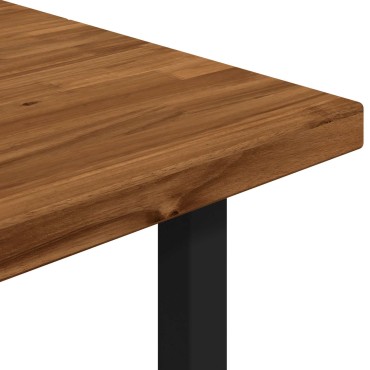 vidaXL Τετράγωνο Τραπέζι Φαγητού 160x70x75cm Στερεό Ξύλο Ακακίας 1 τεμ.
