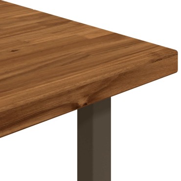 vidaXL Τετράγωνο Τραπέζι Φαγητού 160x70x75cm Στερεό Ξύλο Ακακίας 1 τεμ.