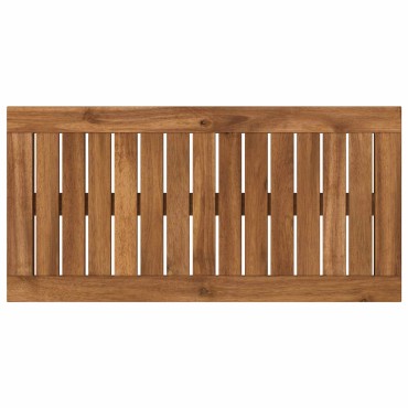 vidaXL Καπάκι τραπεζιού 60,5x30x2cm Ορθογώνιος Φυσικό