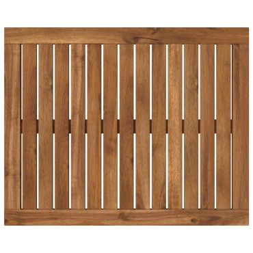 vidaXL Καπάκι τραπεζιού 60,5x49x2cm Ορθογώνιος Φυσικό