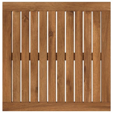 vidaXL Καπάκι τραπεζιού 48,5x49x2cm Ορθογώνιος Φυσικό