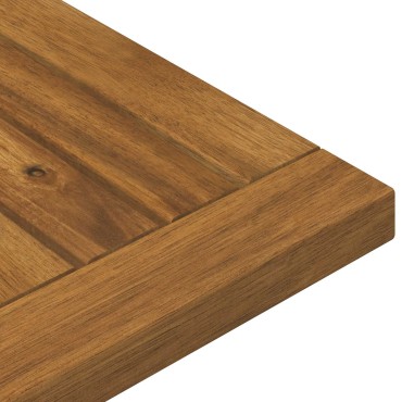 vidaXL Καπάκι τραπεζιού 48,5x49x2cm Ορθογώνιος Φυσικό