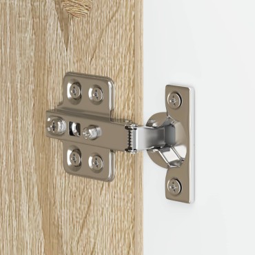 vidaXL Ψηλός μπουφές Sonoma Δρυς 79x41x151cm Επεξεργασμένο Ξύλο 1 τεμ.
