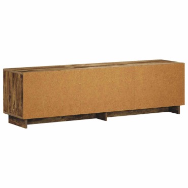 vidaXL Βάση TV 140x34.5x40cm Καπνισμένο Ξύλο Δρυός
