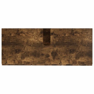 vidaXL Έπιπλο μπάνιου Καπνισμένο Ξύλο Δρυός 101x41x58cm 1 τεμ.