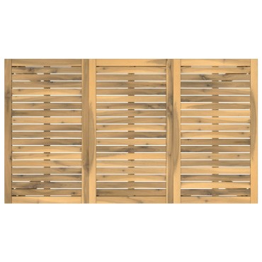 vidaXL Τραπέζι μπαρ κήπου Λευκό 141x80,5x105 εκ 1 τεμ.
