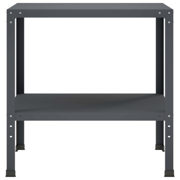 vidaXL Τραπέζι φύτευσης 100 x 50 x 80 εκ Χάλυβας με επίστρωση πούδρας