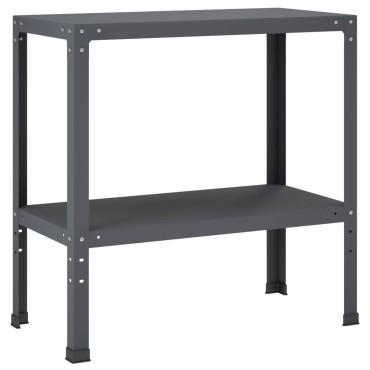 vidaXL Τραπέζι φύτευσης 60 x 40 x 80 εκ Χάλυβας με επίστρωση πούδρας