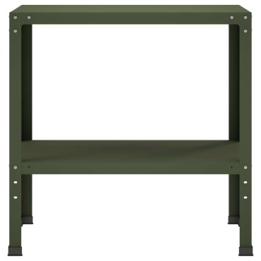 vidaXL Τραπέζι φύτευσης 80 x 40 x 80 cm Χάλυβας με επίστρωση πούδρας