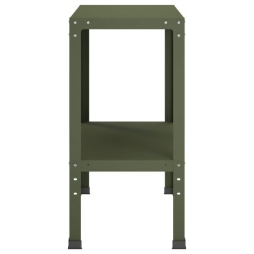 vidaXL Τραπέζι φύτευσης 100 x 40 x 80 cm Χάλυβας με επίστρωση πούδρας