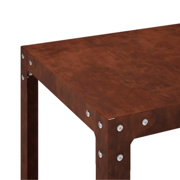 vidaXL Τραπέζι φύτευσης 60 x 50 x 80 cm Ατσάλι Σκληρυθέν στον Αέρα