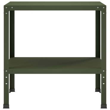 vidaXL Τραπέζι φύτευσης 60 x 50 x 80 cm Χάλυβας με επίστρωση πούδρας