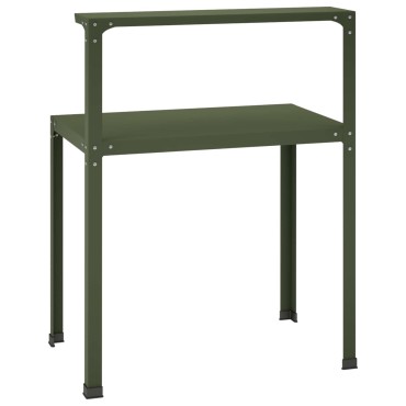 vidaXL Τραπέζι φύτευσης 80 x 50 x 104 cm Χάλυβας με επίστρωση πούδρας