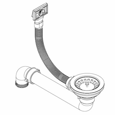 vidaXL Νεροχύτης κουζίνας με μονή γούρνα Γρανίτης 77 x 49 x 20.5 cm