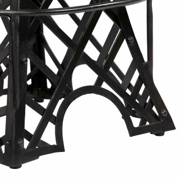 vidaXL Σκαμπό Μπαρ 2 τεμ. από Γνήσιο Δέρμα 40x40x76cm