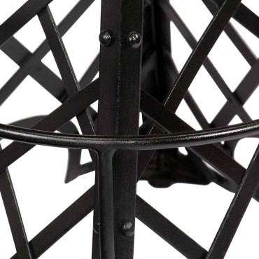 vidaXL Σκαμπό Μπαρ 2 τεμ. από Γνήσιο Δέρμα 40x40x76cm