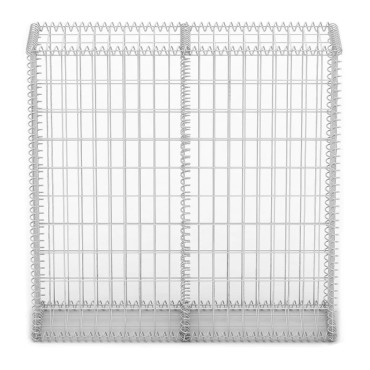 vidaXL Συρματοκιβώτιο 100x100x30cm Γαλβανισμένο Σύρμα με Καπάκια