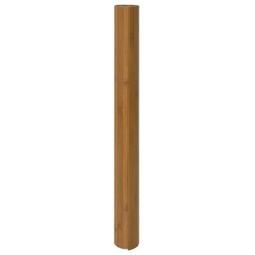 vidaXL Χαλί Ορθογώνιο Καφέ 100x400cm Μπαμπού