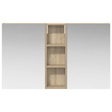 vidaXL Σετ Ντουλαπιών Μπάνιου 3 τεμ. 100x10,5x60,5 εκ