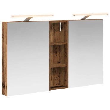vidaXL Σετ Ντουλαπιών Μπάνιου 3 τεμ. 100x10,5x60,5 εκ
