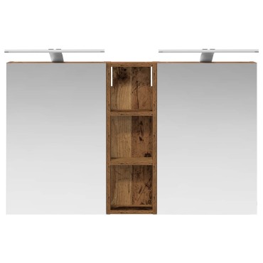 vidaXL Σετ Ντουλαπιών Μπάνιου 3 τεμ. 100x10,5x60,5 εκ