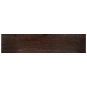 vidaXL Σκαλοπάτια 8 τεμ. 110 x 30 x 2 cm Σκούρο Καφέ Στερεό ξύλο οξιάς