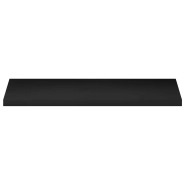 vidaXL Παράθυρα 2 τμχ. Μαύρο 120 x 40 x 2 cm Στερεό ξύλο οξιάς