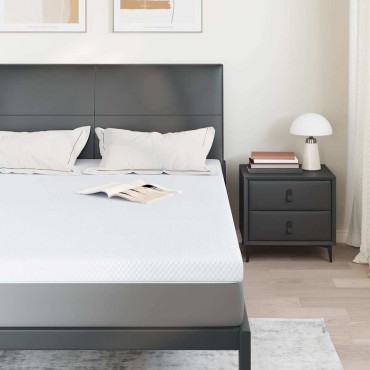 vidaXL Στρώμα μνήμης 140 x 190 cm Thick Μαλακό Ύφασμα-100% πολυέστερ